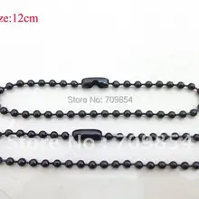 Массовая 600 шт./лот 120 мм подвеска лотка мяч цепи 2.4 мм ювелирные цепочки