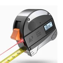 Портативный 30 м лазерный дальномер цифровой рулетка измеритель расстояния 5 м выдвижная лента Линейка IP54 инфракрасные строительные инструменты