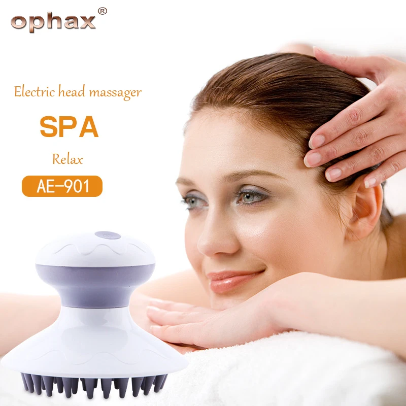 OPHAX head massager electric head scalp massager relieve pressure to