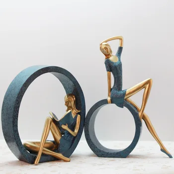 

Sculpture Modern Design Resin for Home Decor Decorative Statues Ballet Figurine Crafts