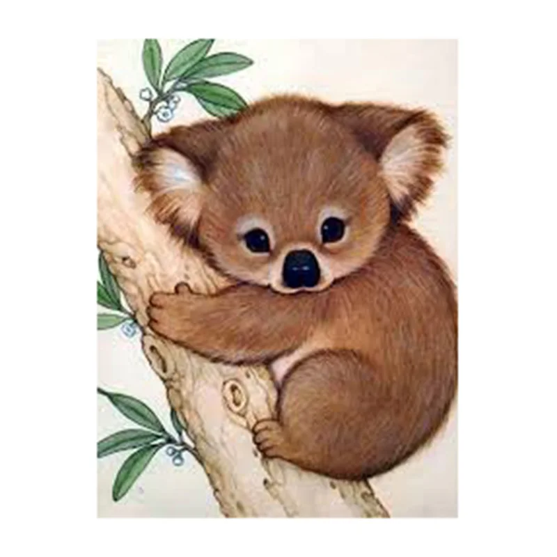KAMY YI 5D алмазная картина полный дисплей &quotKoala&quot Алмазная вышивка полностью
