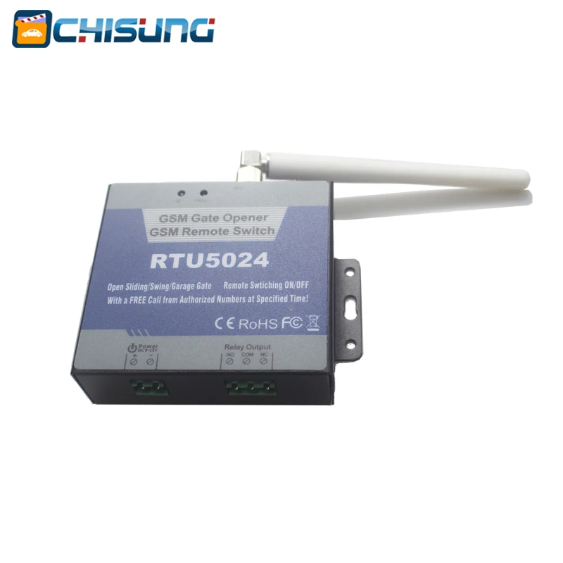 New GSM Relay Gate Opener Remote Access Control Unit Wireless Automatic Door Opener RTU5024