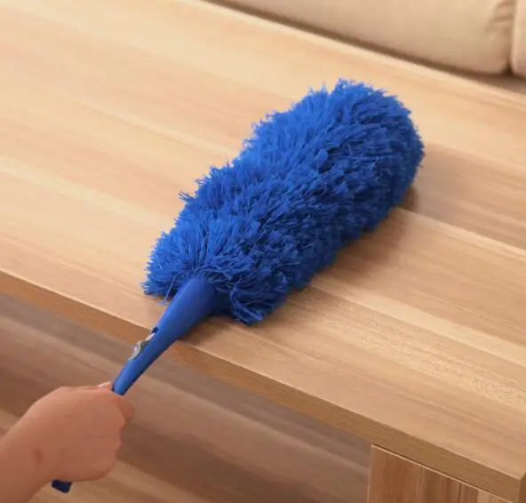 1 шт. мягкой микрофибры для очистки duster с кнопкой пыль Cleaner ручка перо антистатические анти Магия бытовой химии инструмент LF 159