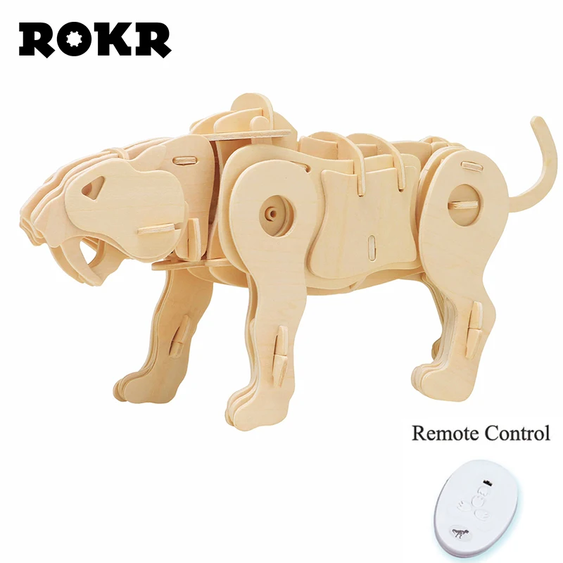 

ROKR DIY 3D Wooden Puzzle Electric Model Toys Assembly Model Building Kit Toys for Children Kids A410 Drop Shipping Wholesale