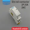 TOCT1 2P 25A 2NC 220V/230V 50/60HZ Din rail Household ac Modular contactor two normal close ► Photo 1/5