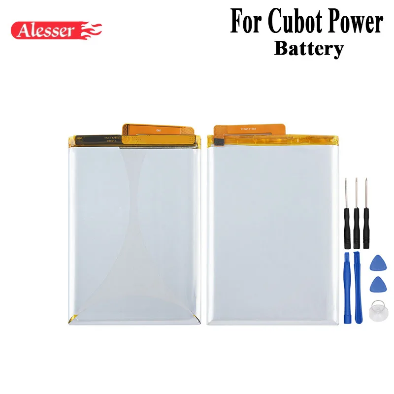

Alesser For Cubot Power Battery 6000mAh 100% New Replacement Accessory Accumulators For Cubot Power Mobile Phone With Tools