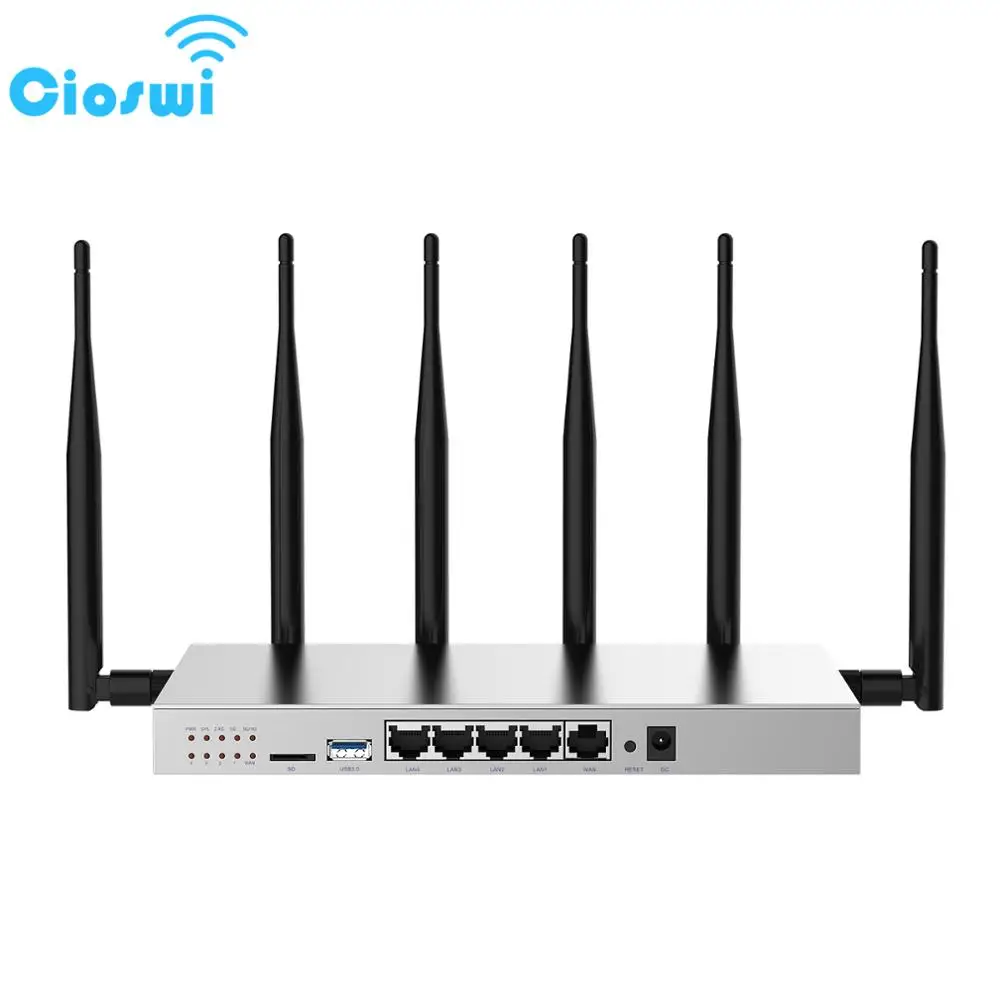 Беспроводной Wi Fi роутер Cioswi 3G 4G Lte со слотом для SIM карты двухдиапазонный