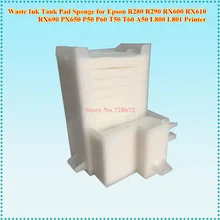 1 комплект резервуар для отработанных чернил губки для Epson T50 P50 A50 R290 R390 L800 L810 P60 RX600 RX610 RX690 PX650 тормозные колодки