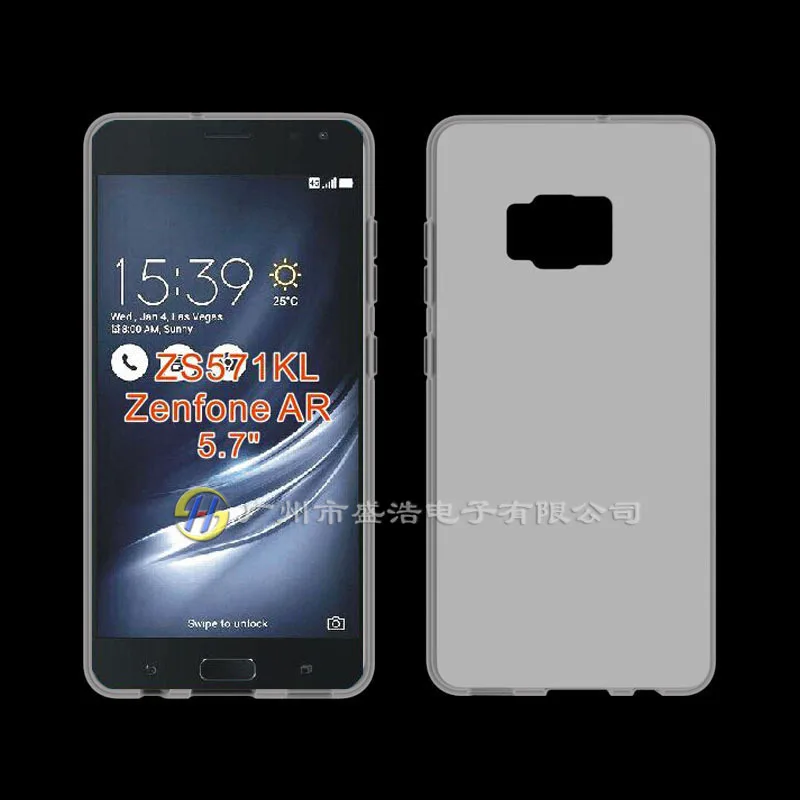 100 шт./лот gligle Пудинг Мягкий ТПУ чехол для Asus Zenfone AR ZS571KL случае | Мобильные телефоны