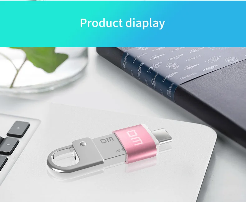 DM type C адаптер USB C штекер USB2.0 Femail USB OTG конвертер для устройств с интерфейсом type c