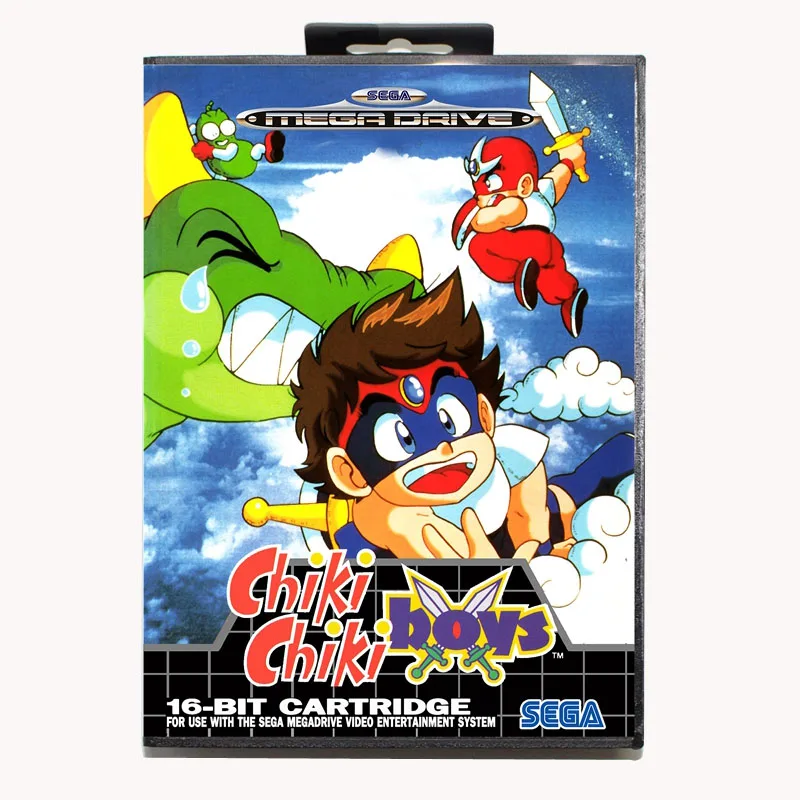 Chiki chiki boys 16 bit для Genesis MD Game Card с коробкой Sega Mega Drive | Электроника