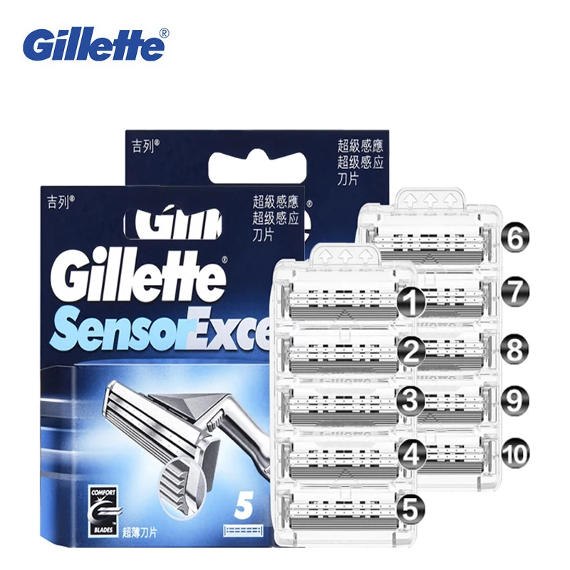gillette sensor excel rasoir