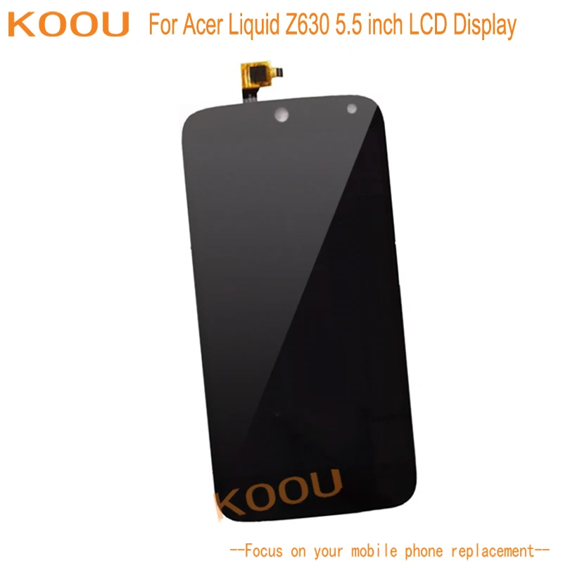 ЖК-дисплей для Acer Liquid Z630 сенсорный экран Dightizer сборка Замена Запчасти мобильных