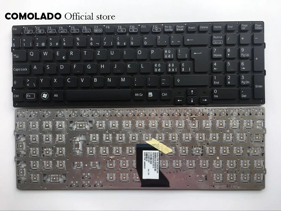SW Swiss keyboard For SONY VPC-CB Series VPC-CB17EC CB35EC CB36EC CB8EC CB8 CB35 PCG-71612T CB8EC CB36EC keyboard SW Layout