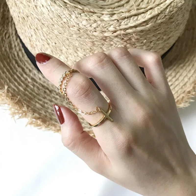 

Hot Real 925 Sterling Silver Devout Cross Rings For Women Luxury European Authentic S925 Fine Jewelry Gift