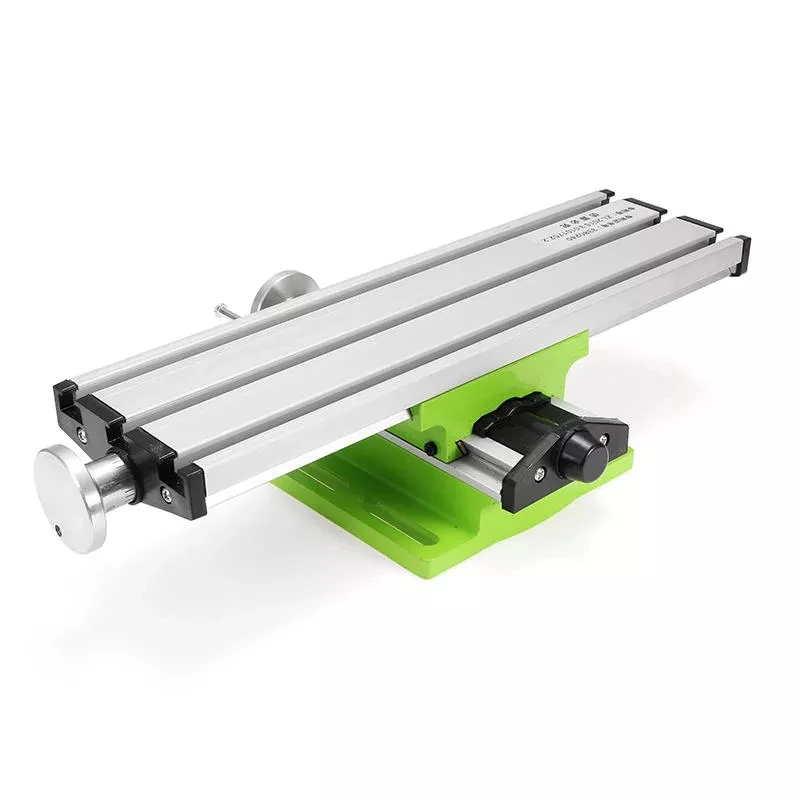 ALLSOME Mini Precision Milling Machine Worktable Multifunction Drill Vise Fixture Working Table Cro