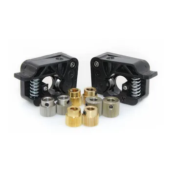 

Funssor MK10 right/left hand dual extruder and drive gear kit 1.75mm injection molding stainless steel drive gear