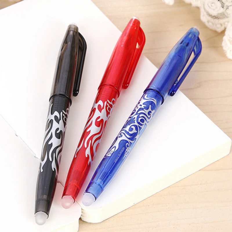 

1 Peice Erasable Pen 0.5 mm Refill Creative Normal Pilot Pencil Erasable Magic Gel Pen School Office Writing Supplies Student