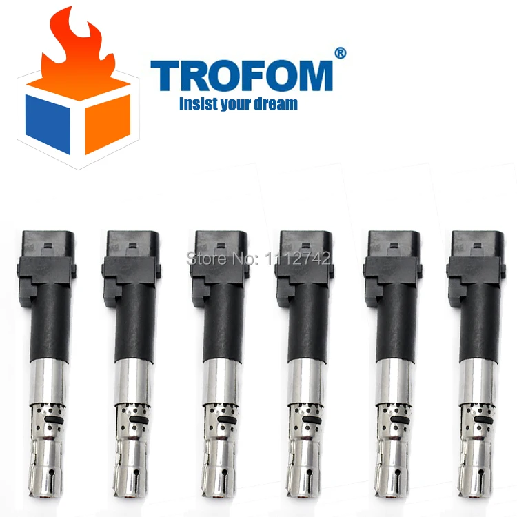 Ignition Coil For Vw Cc Eos Golf Multivan Passat Phaeton Audi A3 Tt Q7 Skoda Seat 022905100b