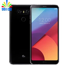 Разблокированный мобильный телефон LG G6 H871/H872/H873 5,7 дюймов 4 Гб ОЗУ 32 Гб ПЗУ Snapdragon 821 двойная задняя камера LTE отпечаток пальца