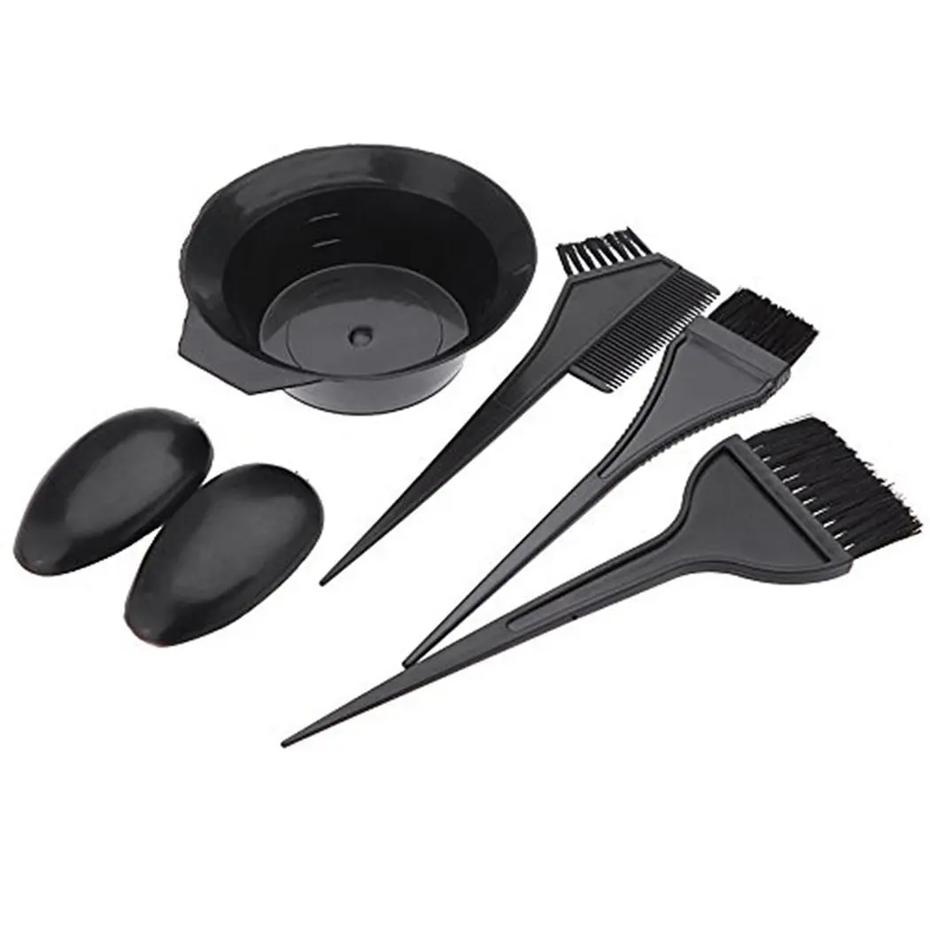 

Useful 5Pcs/Set Hair Dye Tint With Hair Brushes Bowl Combo Tools Hair Color Dye Bowl Comb Brushes Tool Kit Set Tint Coloring