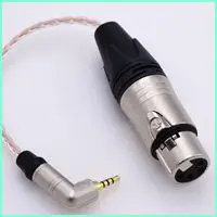 10 см l Форма 2.5 мм TRRS до 4-Pin XLR Женский балансных наушников аудио кабель адаптер для Astell & Kern AK240 AK380 AK320 DP-X1 FiiO