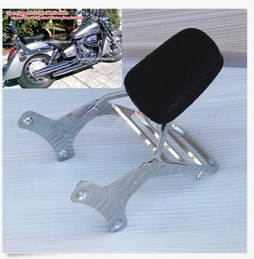 

brand new Luggage Rack Backrest Sissy Bar Suitable for Honda Shadow ACE VT400 VT750 1997-2003
