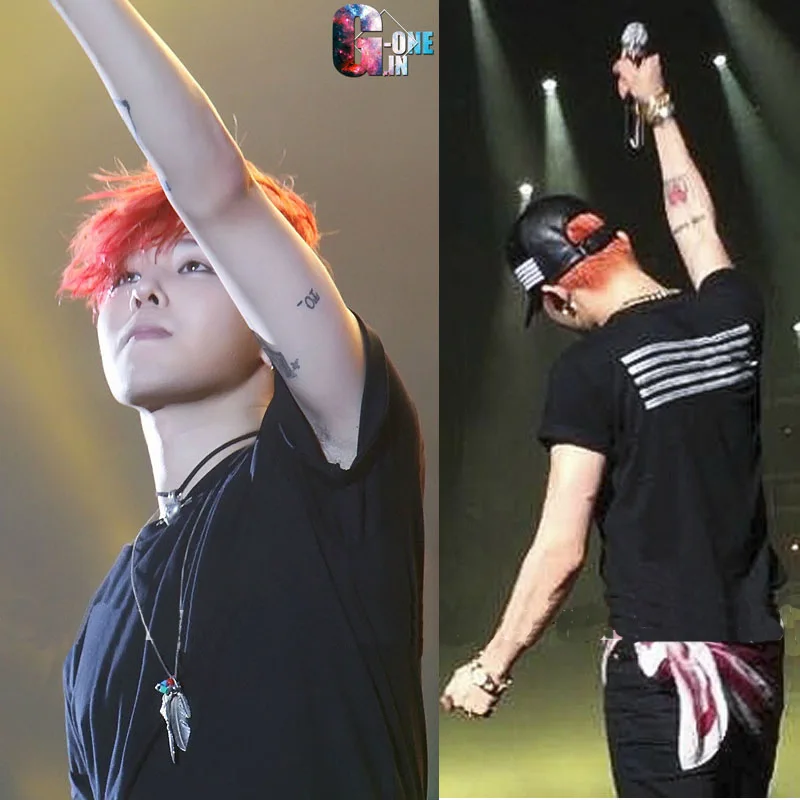 

Kppp Bigbang with peripheral kwon MADE costumes men and women short-sleeved T-shirts summer clothes KPOP tshirt