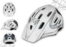 High strength AM helmet MTB bicycle off-road/downhill racing helmet Cycling EPU Integrally-Molded Helmet 56~59cm 330g 18holes