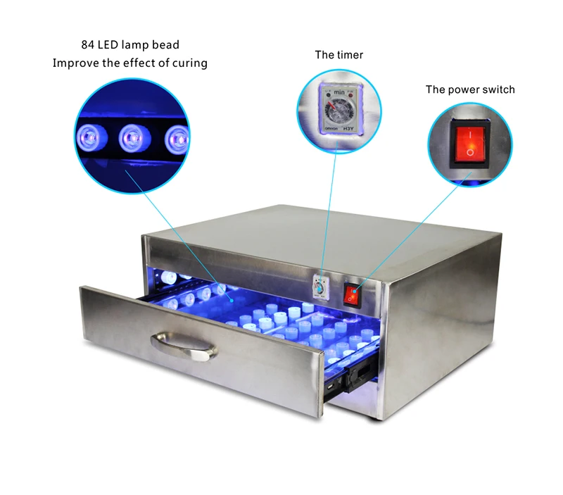 

UV Glue Curing Box Oven Machine with LED lamp for LCD refurbishment