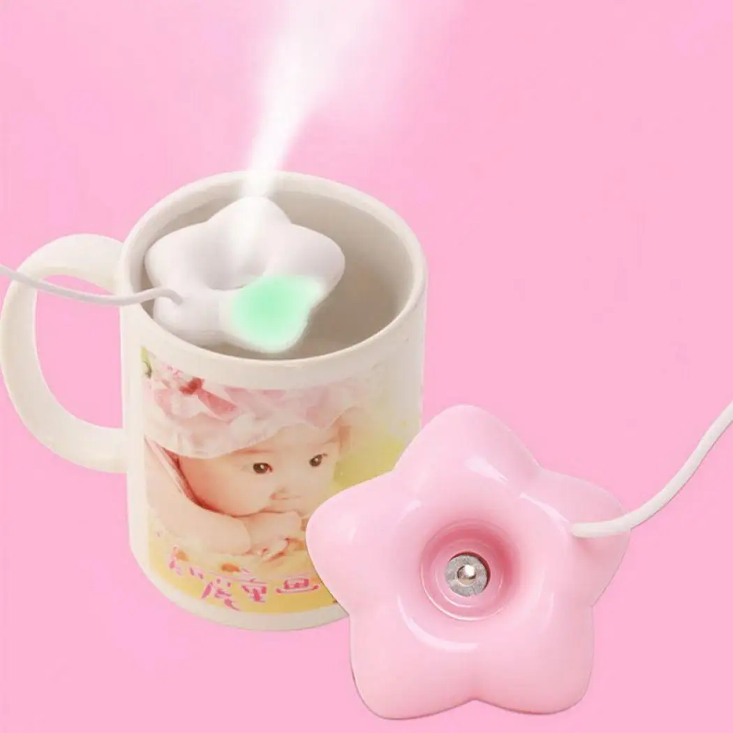 

Mini Cute Star USB Humidifier Air Purifier Aroma Diffuser Home Office Car Portable Mist Humidifier New Fashion New Arrival