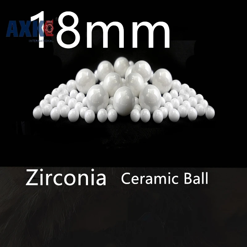 

Free Shipping 18mm Zirconia Ceramic Ball G20 ZrO2 used for valve ball/bearing/ homogenizer/sprayer/pump 18mm ceramic ball
