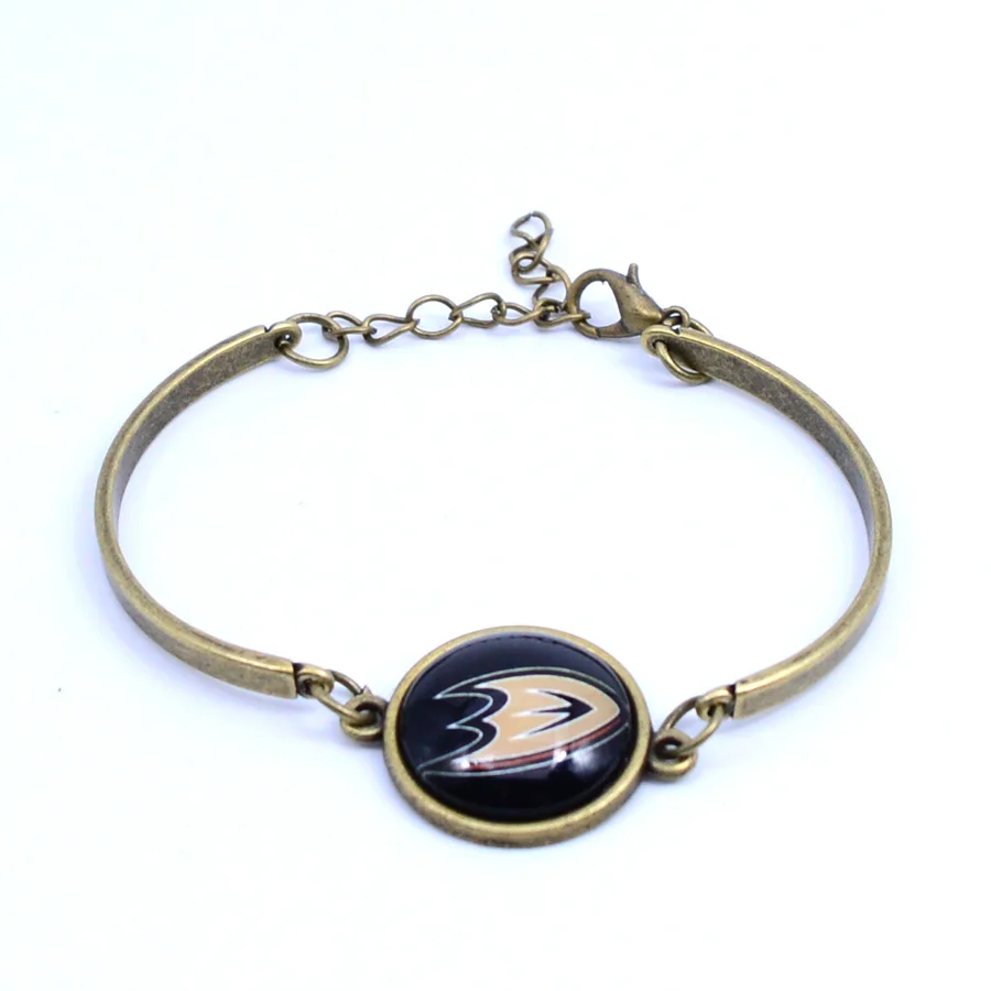 Sport Bracelet NHL Anaheim Ducks Charms Bracelet&Bangle for Women Men