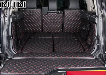 

Top quality! Special trunk mats for Land Rover Discovery 4 2016-2010 7 seats durable boot carpets cargo liner mats,Free shipping