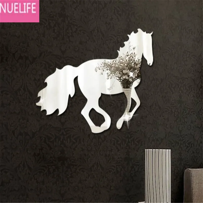 

25x40cm 3D stereoscopic pattern acrylic mirror wall stickers study children's room living room bedroom decorative wall stickers