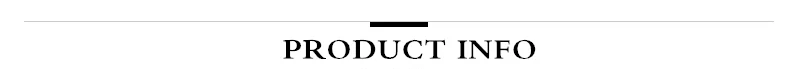 PRODUCT INFO