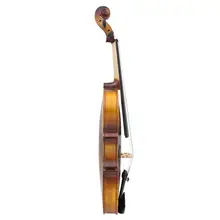 Слейд AV-508 4/4 полный Размеры акустические скрипка комплект твердой древесины матовое покрытие эбенового дерева уход за кожей лица доска 4-струнный инструмент