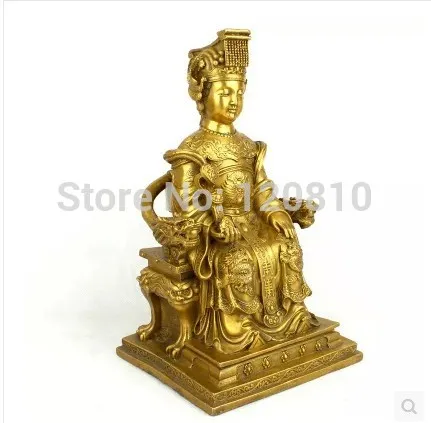 

Mazu Matsu like copper bronze ornaments town house from evil spirits security and peace