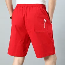 Модные мужские шорты из хлопка, повседневные пляжные шорты, Мужская одежда, мужские короткие брюки, мужские спортивные брюки размера плюс XXXXL