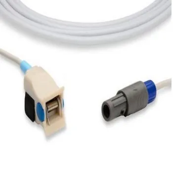 

Compatible for Mindray Module 0010-30-42625 6 Pin Pediatric Fingerclip Spo2 Sensor Oximetry Sensor Blood Oxygen Probe 9ft