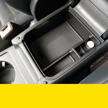 

Car Central Armrest Storage Box Console Arm Rest Tray Holder Case Palle decoration car Accessories for Volkswagen Touran