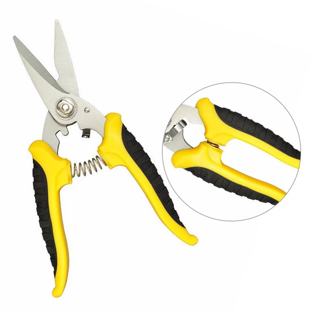 

New Fruit Tree Pruning Shears Steel Graft Tools Bonsai Pruners Gardening Secateurs Grafting