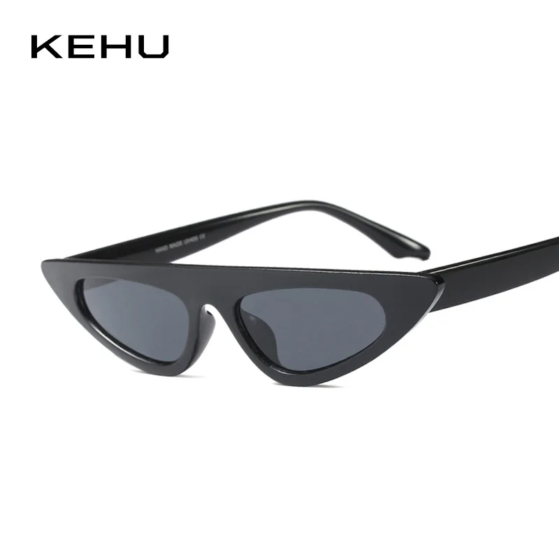 

KEHU Women Fashion Sunglasses Cat Eye Sunglasses Women Miniature Eyewear Frame Brand Designer Design Cool New Products K9524