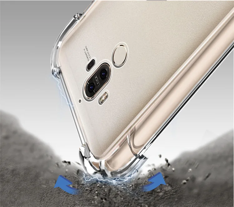 Прозрачный чехол для samsung Galaxy S8 Plus защитный с воздушной подушкой S8P S9 прозрачный