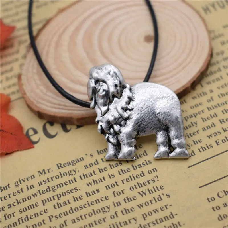 Us 1399 46 Di Scontolphzqh Moda Retrò Carino Cane Da Pastore Inglese Donne Collana Del Collare Del Choker Collana Dei Monili Di Regalo Punk Oro