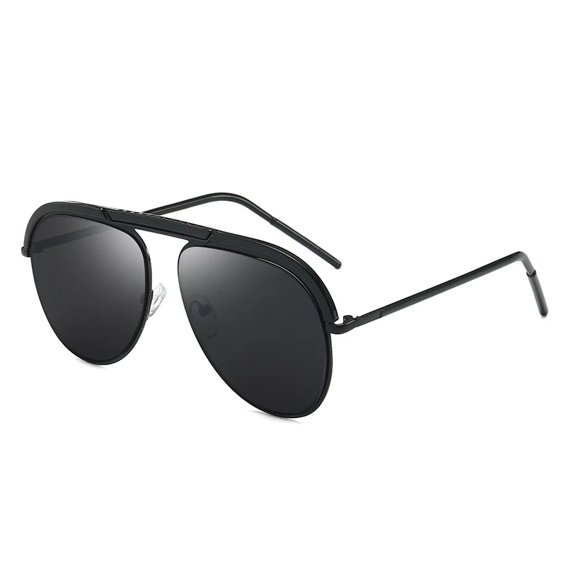 Мужские солнцезащитные очки унисекс, классические, квадратные, модные очки для женщин и мужчин, высокое качество, Ретро стиль, солнцезащитные очки для вождения, уф400 - Цвет линз: C1 Black Blackleg