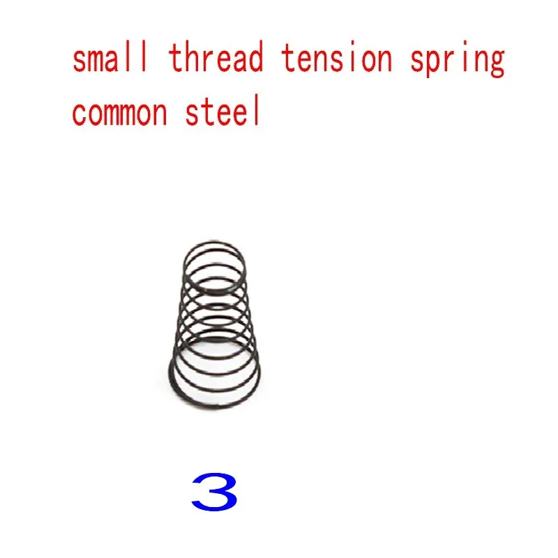 Конический тип большой Натяжной пружины из нержавеющей стали EF0915000000 для некоторых Tajima Melco Brother китайские вышивальные машины запчасти - Цвет: 3