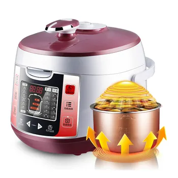 

Electric Pressure Cookers Domestic electric pressure cooker Korean type intelligent 5L double bile