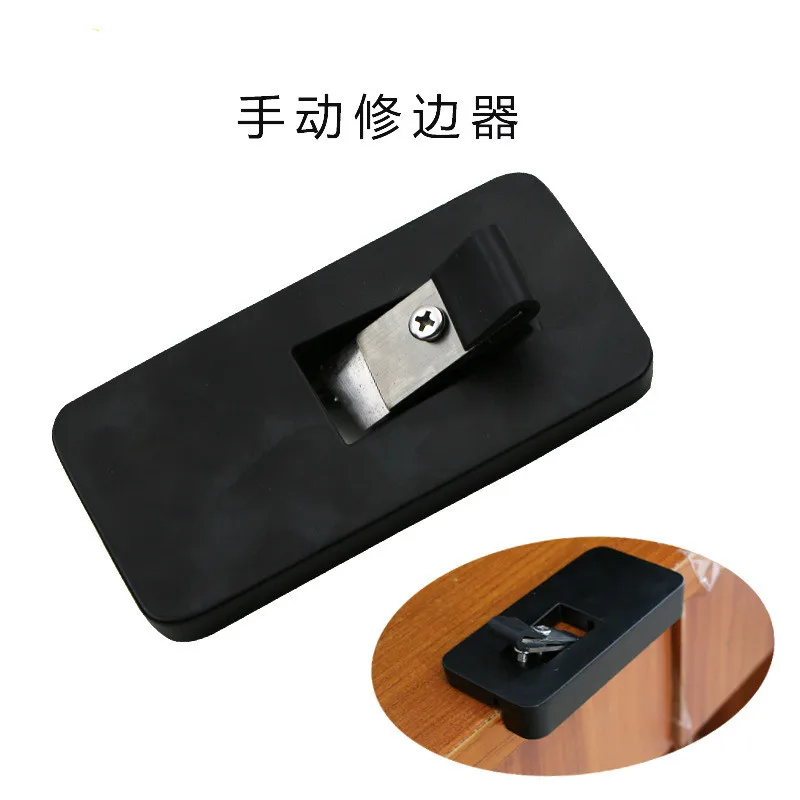 High quality aluminum alloy manual trim machine PVC sealing edge blade scraper woodworking knife | Инструменты