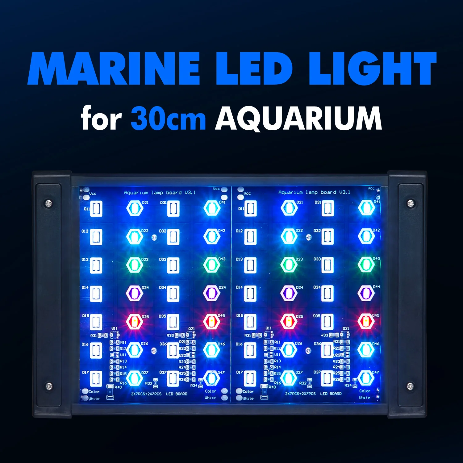 LICAH морской аквариумный светодиодный фонарь STD 300|aquarium aquarium|aquarium saltwaterlighting aquarium led |
